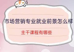 市场营销专业介绍！主干课程有哪些？