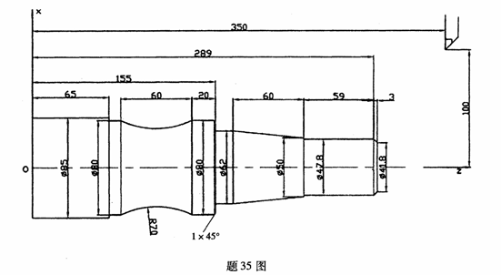 全国2009年10月高等教育自学考试数控技术及应用(图2)
