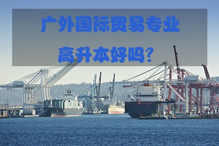 广外国际贸易专业高升本好吗?(图1) 广外国际贸易专业高升本好吗?(图1)