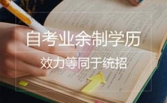 自考业余制学历有用吗？